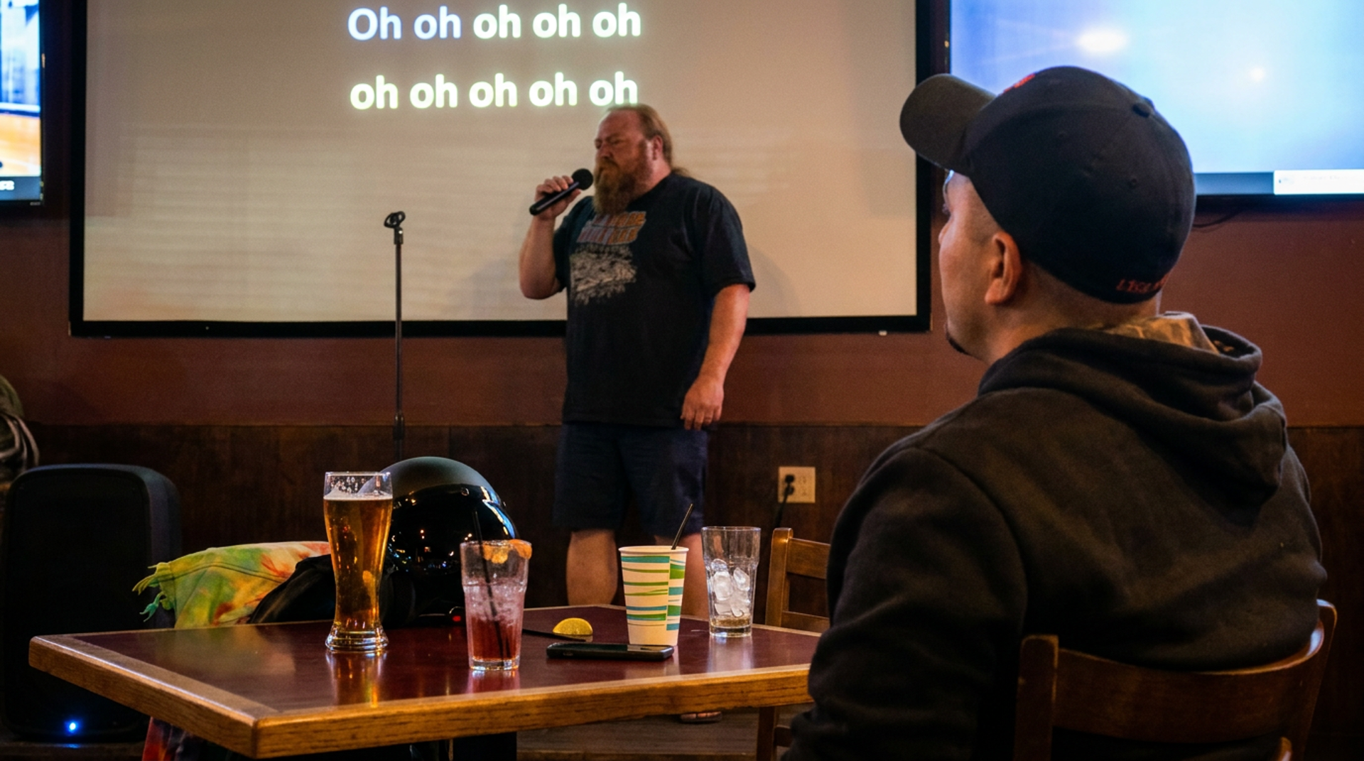Trivia and karaoke
